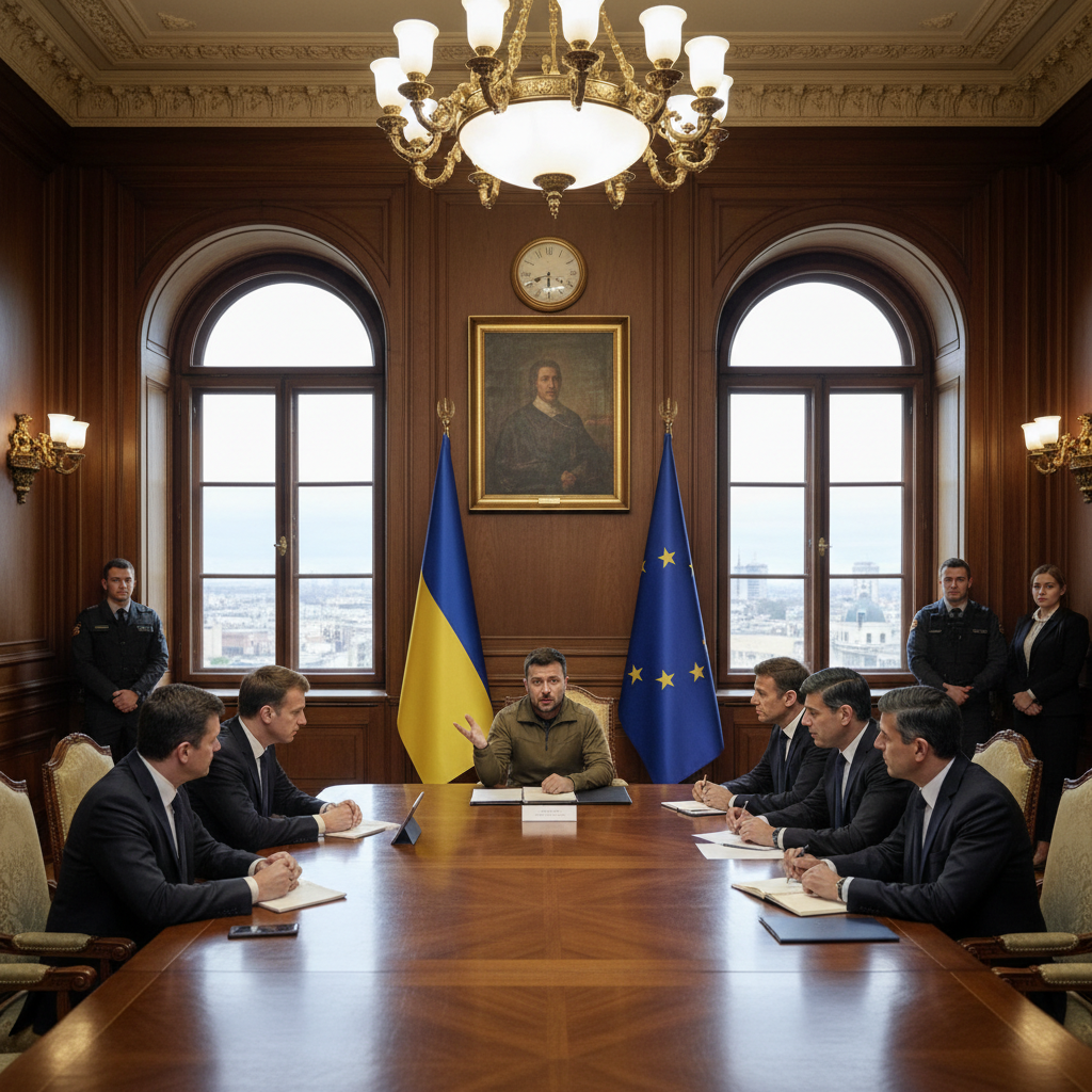 Zelenskyy Pushes Strong U.S. Security Guarantees for Ukraine