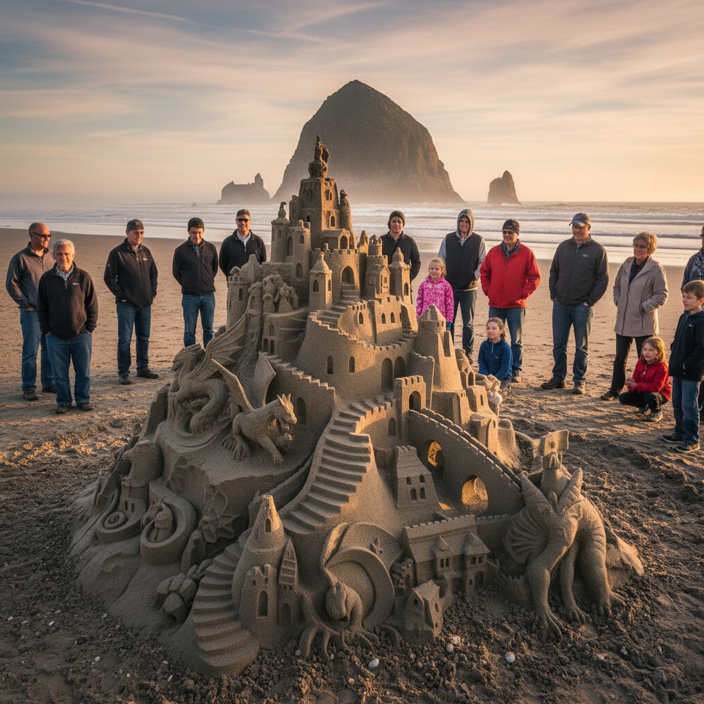 Cannon Beach Sandcastle Contest Returns to Oregon Coast in 2026