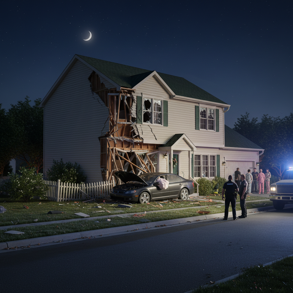Serious Injuries After Vehicle Crash Sends Car Into Home in Denver’s Villa Park