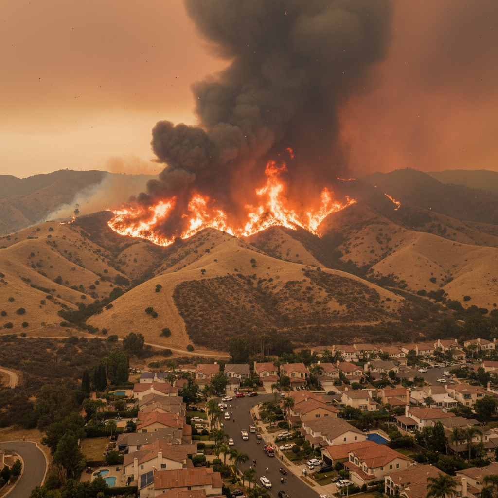 Simi Valley Fire Prompts Mass Evacuations and Ongoing Alerts