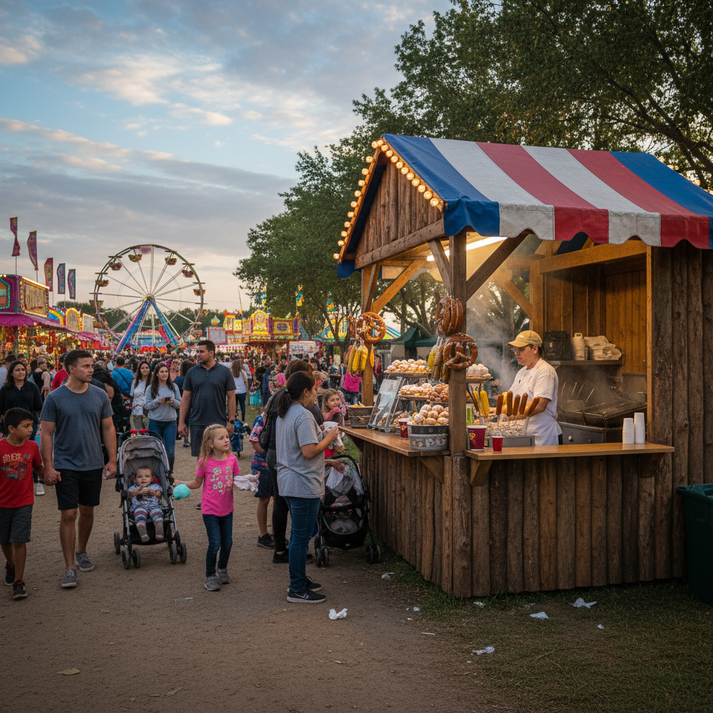 NC State Fair Shifts Vendor Fees to Percentage Model, Sparking Debate