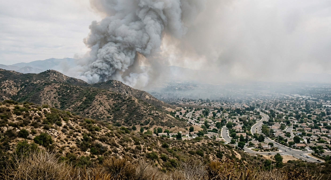Smoke Advisory Issued as Southern California Wildfires Deteriorate Air Quality