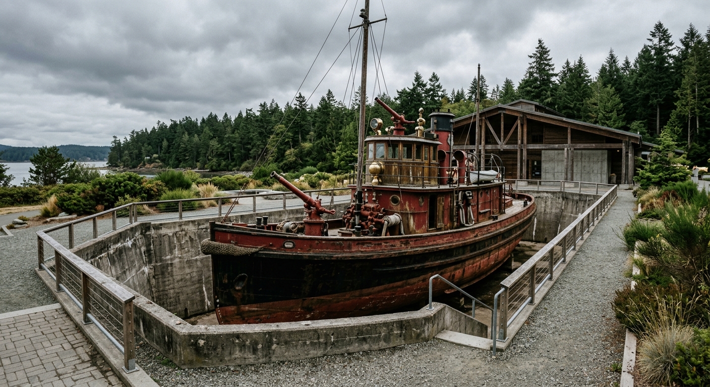 David Campbell Fireboat Finds Permanent Home at Columbia River Maritime Museum