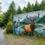 New Lincoln City Mural Highlights Oregon Coast Wildlife and Community