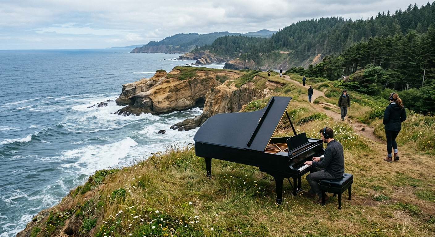 Classical Music Outdoors Returns to Shore Acres State Park on the Oregon Coast