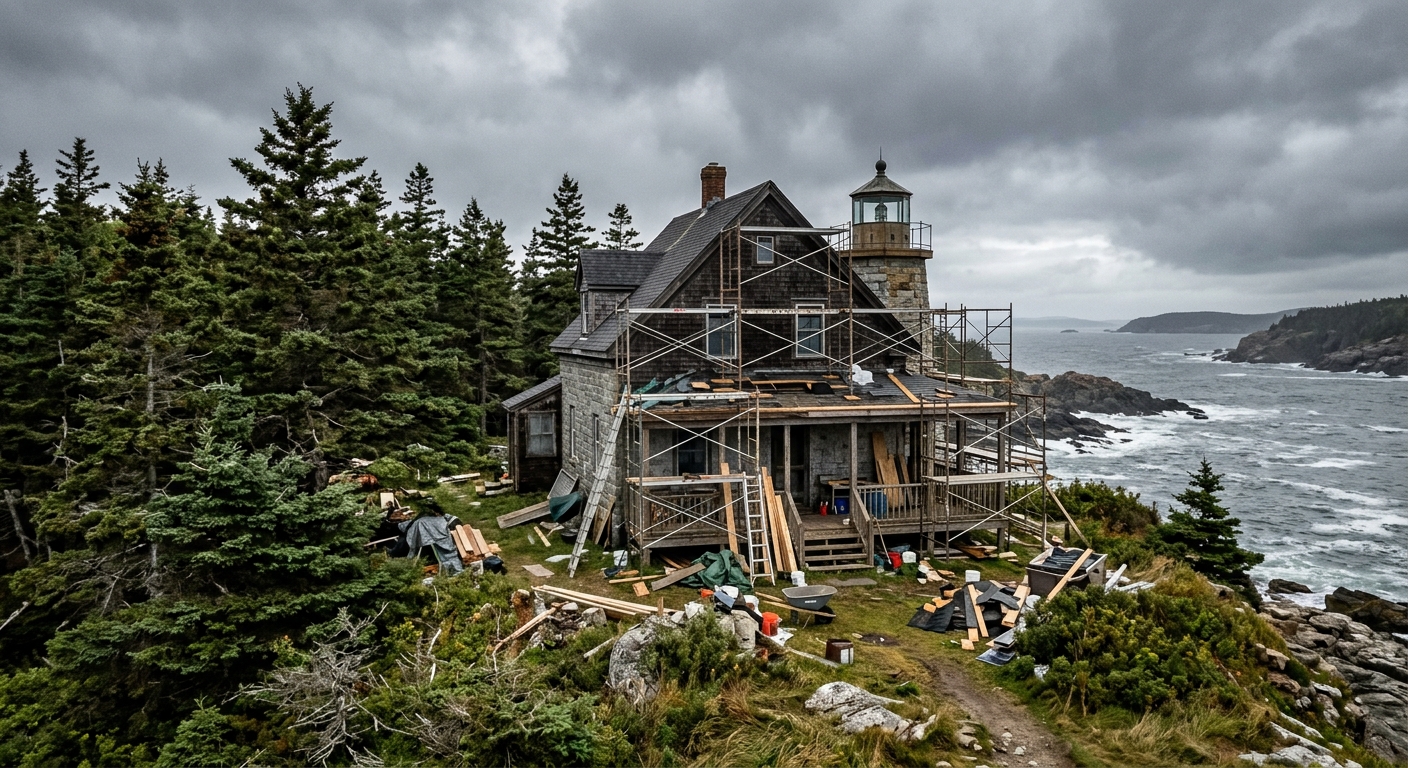 Heceta Head Lightkeeper House Begins Major Restoration, Remains Open for Guests