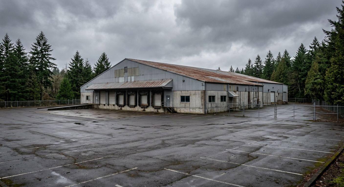 Lane County Industrial Buildings Sit Vacant as Manufacturing Jobs Decline