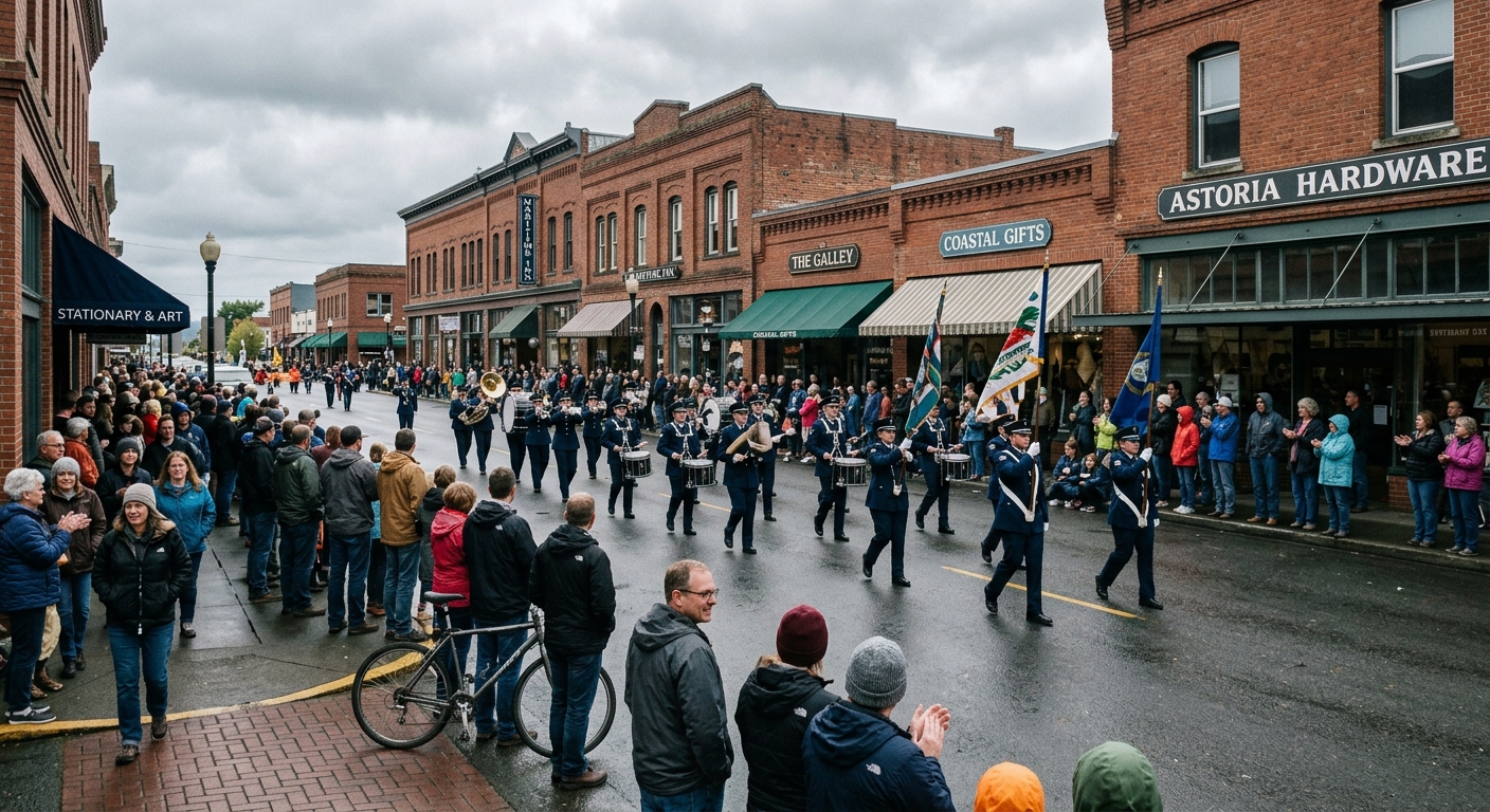 Florence Veterans Day Parade Honors Military Service on the Oregon Coast