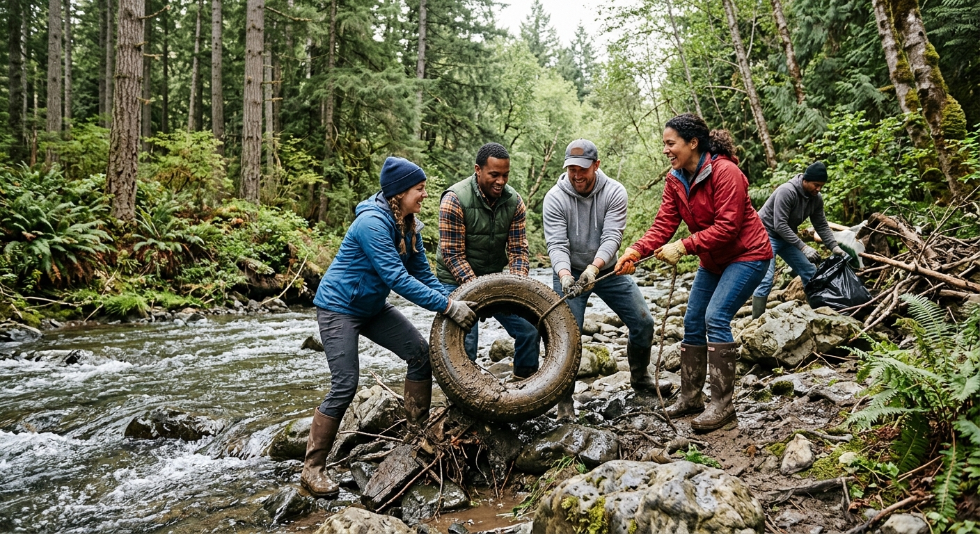 SOLVE Wraps Up Season of Inland Oregon River Cleanups with Surprising Finds